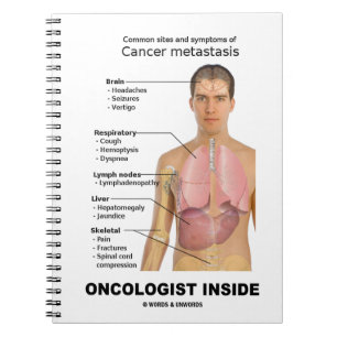 Oncoloog in de symptomen van kanker notitieboek