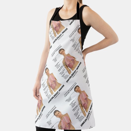 Oncoloog in de symptomen van kanker schort (Insitu)