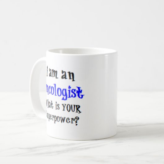 oncoloog koffiemok (Voorkant links)