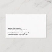 Oncoloog Logo | Artsen met stethoscoop Visitekaartje (Achterkant)