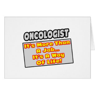 Oncoloog...Meer dan baan, manier van leven