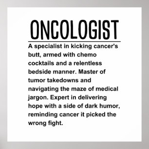 Oncoloog Poster