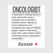Oncoloog Sticker (Vel)