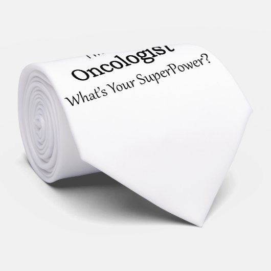 Oncoloog Stropdas (Opgerold)