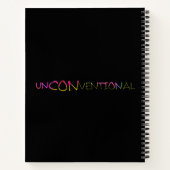 Onconventioneel Rock Spiraal Notitieboek (Achterkant)