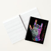 Onconventioneel Rock Spiraal Notitieboek (Binnen)