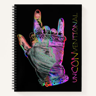 Onconventioneel Rock Spiraal Notitieboek