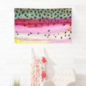 Oncorhynchus Mykiss, regenboogforel Spandoek (Insitu)