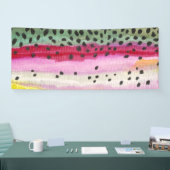 Oncorhynchus Mykiss, regenboogforel Spandoek (Beurs)