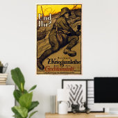 Ond Ihr? - 7e oorlogslening (canvas) Poster (Thuiskantoor)