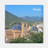 Onda stad in Spanje Magneet (Voorkant)