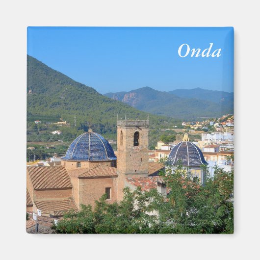 Onda stad in Spanje Magneet (Voorkant)
