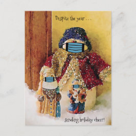 Ondanks dat het jaar het verzenden van vakantie ju briefkaart