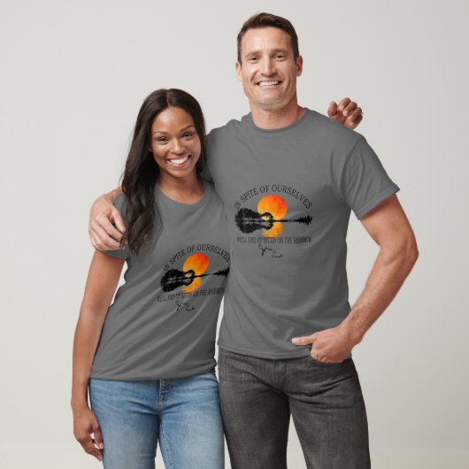 Ondanks onszelf zullen we uiteindelijk de R T-shirt (Unisex)