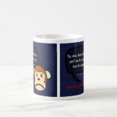 Ondanks wat je denkt, is domheid geen geschenk. koffiemok (Center)