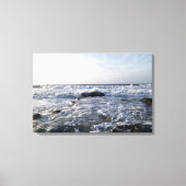 Ondas no Mar Canvas Afdruk (Voorkant)