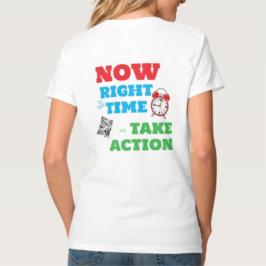 Ondeelbare GLOW DOE MEE! T-shirt (Achterkant)