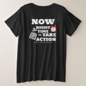 Ondeelbare GLOW Groep T-shirt (Design achterkant)