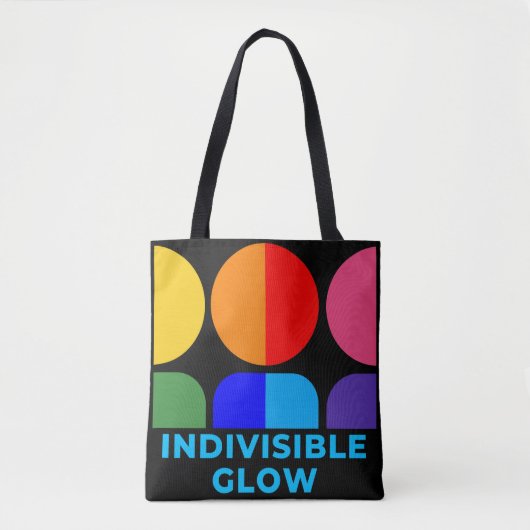 Ondeelbare GLOW met PRIDE CANVAS TAS (Voorkant)