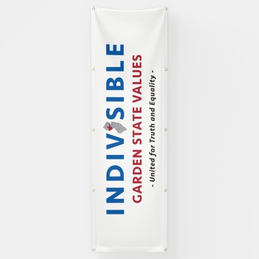 Ondeelbare GSV-banner Spandoek (Verticaal)