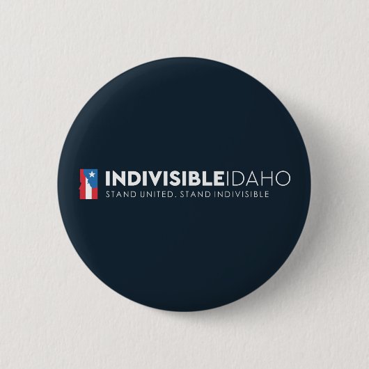 Ondeelbare Idaho-Buttonnen Ronde Button 5,7 Cm (Voorkant)
