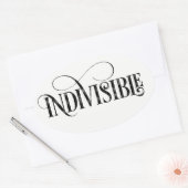 Ondeelbare Sticker (Ovaal) (Envelop)