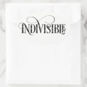 Ondeelbare Sticker (Ovaal) (Tas)