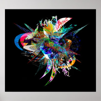 Ondefinieerbaar Montage-pictogram 1 Poster