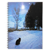 Onder A Tabby Moon Notitieboek (Voorkant)