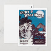 Onder A Texas Moon Songbook Hoesje Briefkaart (Voorkant / Achterkant)