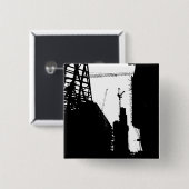 Onder aanbouw vierkante button 5,1 cm (Voorkant /achterkant)