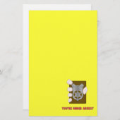 Onder aanhoudingsbevel briefpapier (Voorkant / Achterkant)