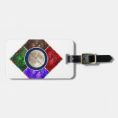 Onder August Skies... Bagagelabel (Voorkant horizontaal)