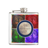 Onder August Skies... Heupfles (Voorkant)