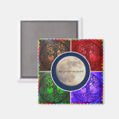 Onder August Skies... Magneet (Voorkant / Achterkant)