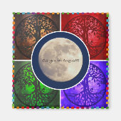 Onder August Skies... Magneet (Voorkant)