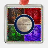 Onder August Skies... Metalen Ornament (Voorkant)