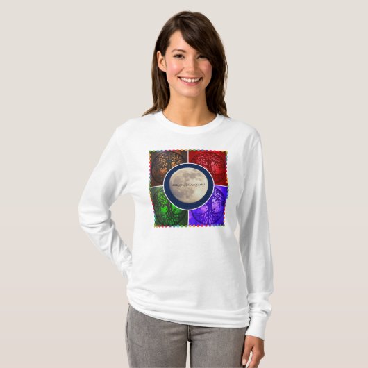 Onder August Skies... T-shirt (Voorkant volledig)