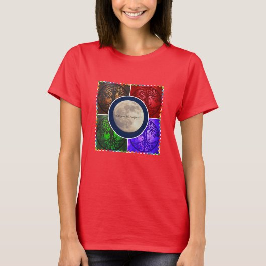 Onder August Skies... T-shirt (Voorkant)