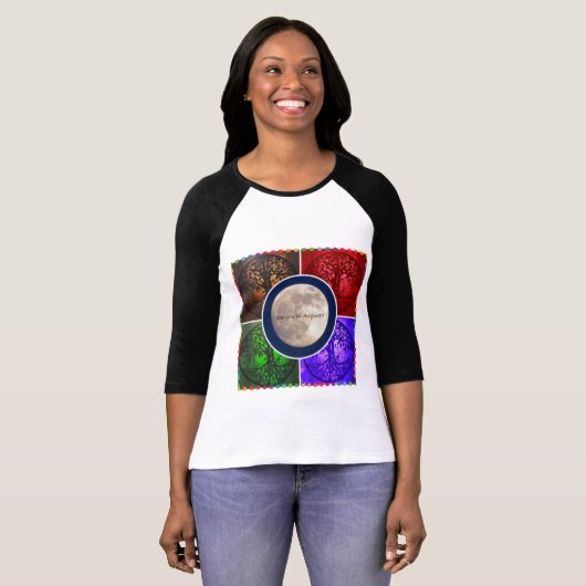 Onder August Skies... T-shirt (Voorkant volledig)