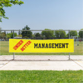 Onder beter beheer spandoek (Insitu)