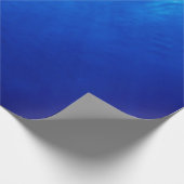 Onder blauwe, diepe duik cadeaupapier (Hoek)
