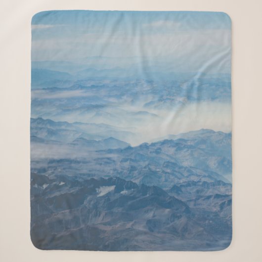 ONDER BLAUWE HUID OP DAG SHERPA DEKEN (Voorkant)