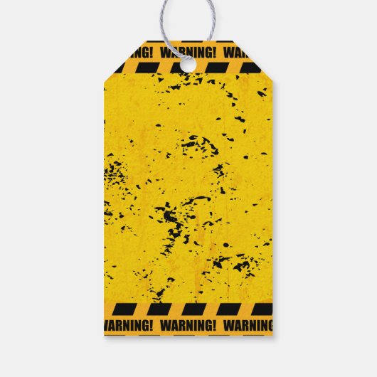 Onder Bouw Graafmachine Verjaardag Bedankt Cadeaulabel (Achterkant)