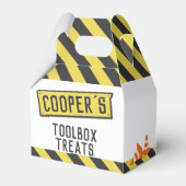 Onder bouwafval wordt elke dag een etmaal gesleurd bedankdoosjes (Voorkant Zijde)