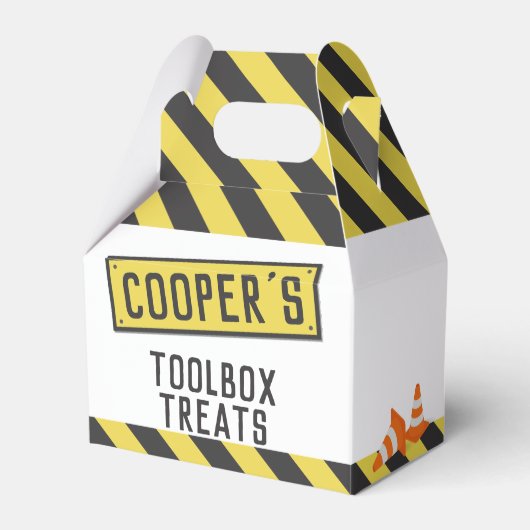 Onder bouwafval wordt elke dag een etmaal gesleurd bedankdoosjes (Voorkant Zijde)