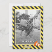 Onder bouwafval wordt elke dag een etmaal gesleurd kaart (Achterkant)