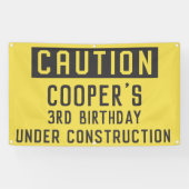 Onder bouwafval wordt elke dag een etmaal gesleurd spandoek (Horizontaal)