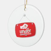 Onder Bouwnijverheid, eerste pond Keramisch Ornament (Links)