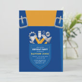 Onder Bouwnijverheid Handyman Birthday Party (Staand voorkant)